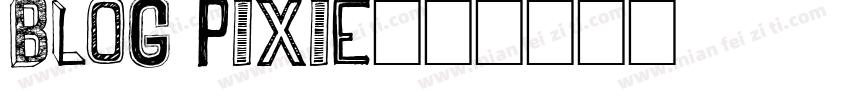 blog pixie字体转换